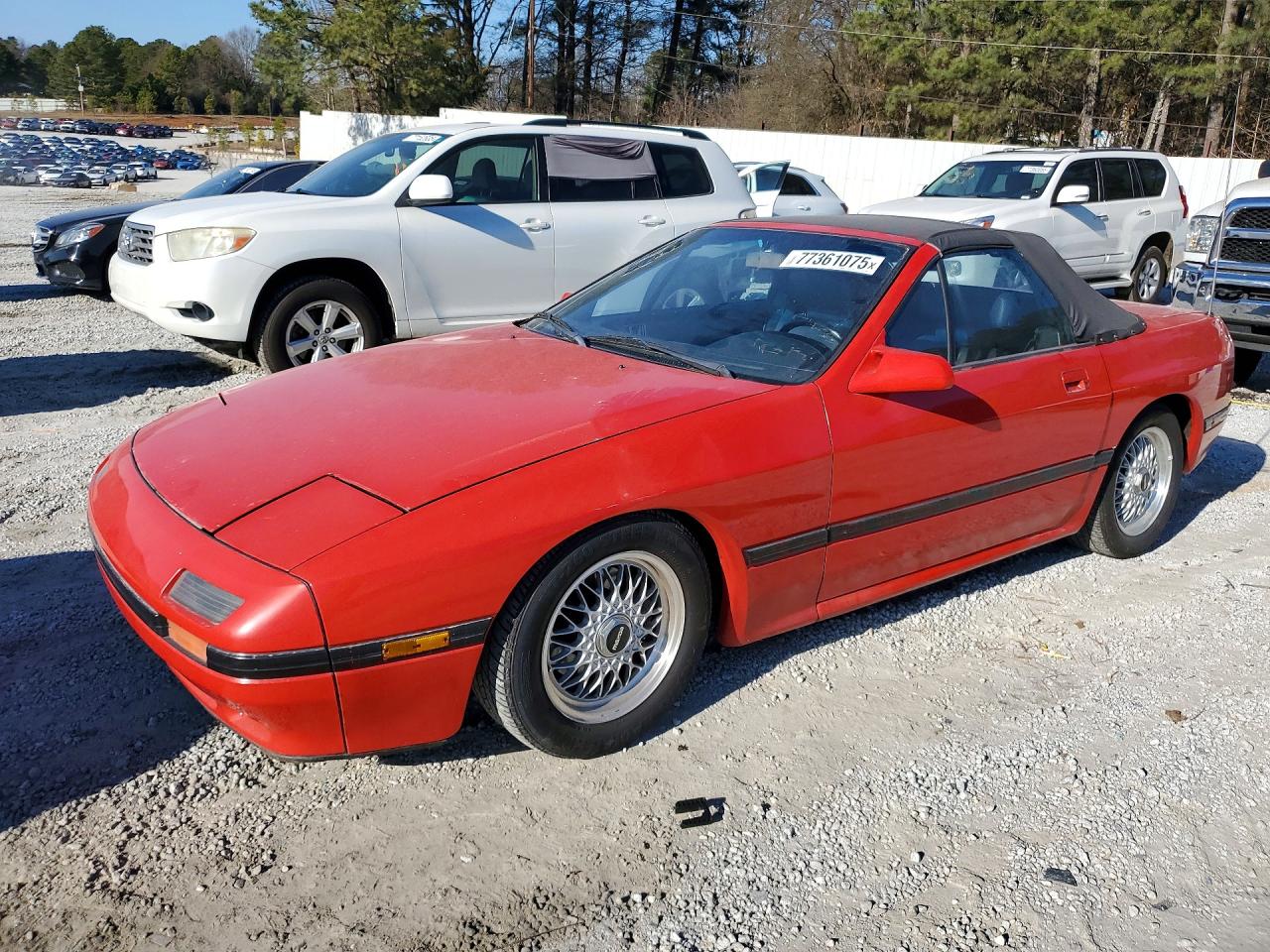 1988 Mazda RX-7, VIN JM1FC351XJ0108809 — Minor dents and scratches