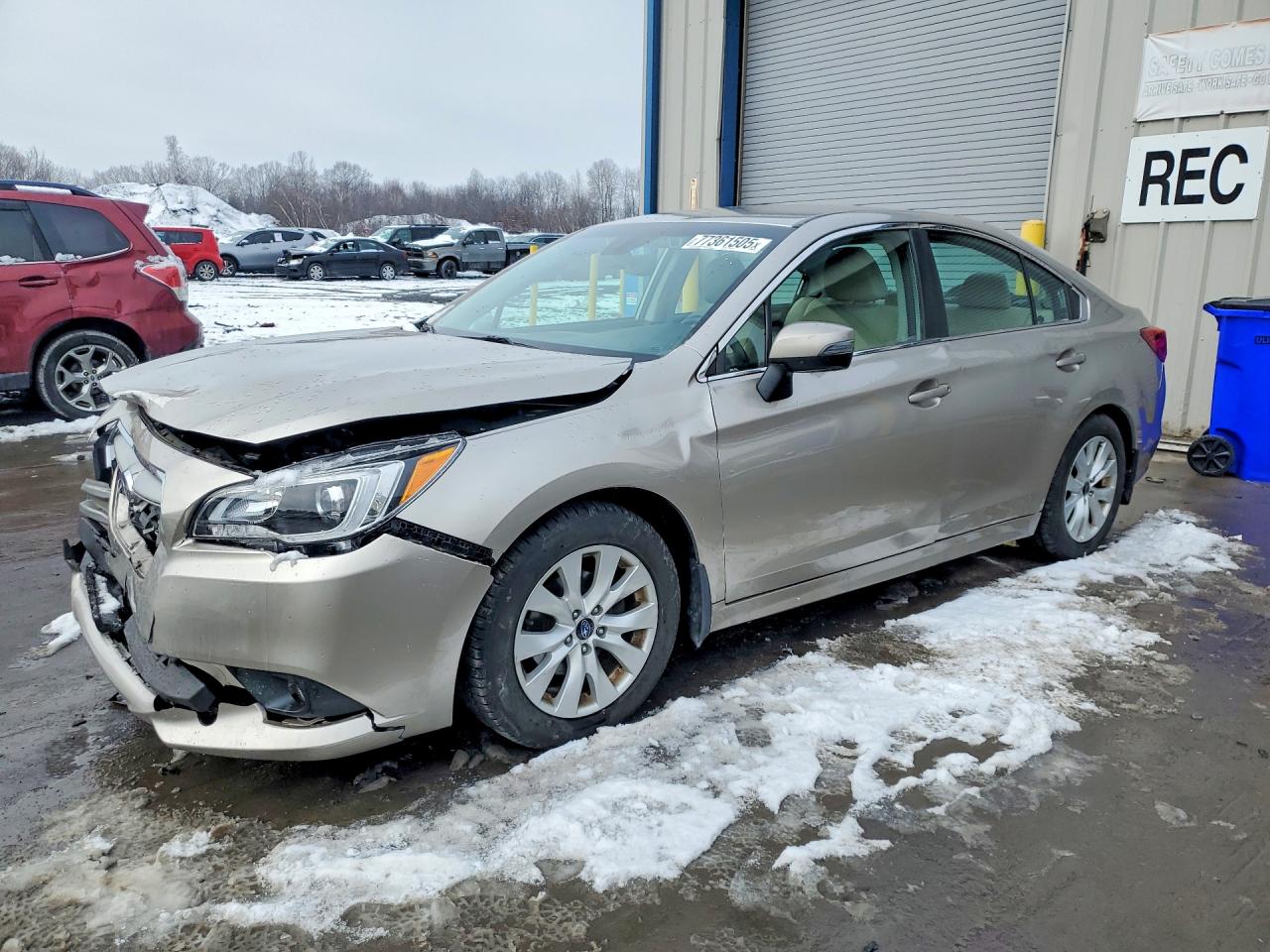 2017 Subaru Legacy Premium, VIN 4S3BNAF69H3045282 — Front end