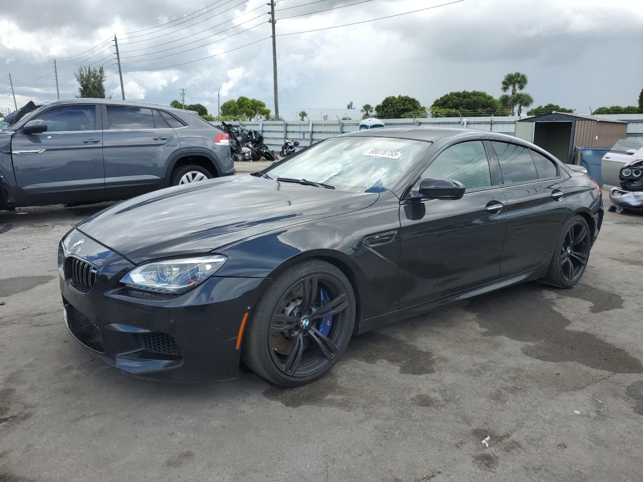 2015 BMW M6, VIN WBS6C9C5XFD467644 — Rear end