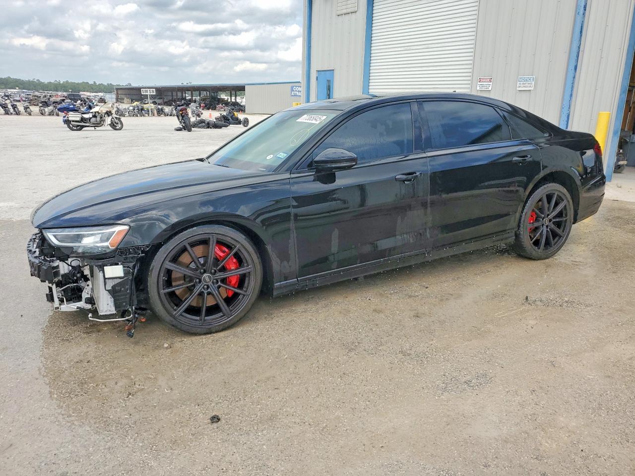 2023 Audi S8, VIN WAULSAF84PN001303 — Front end