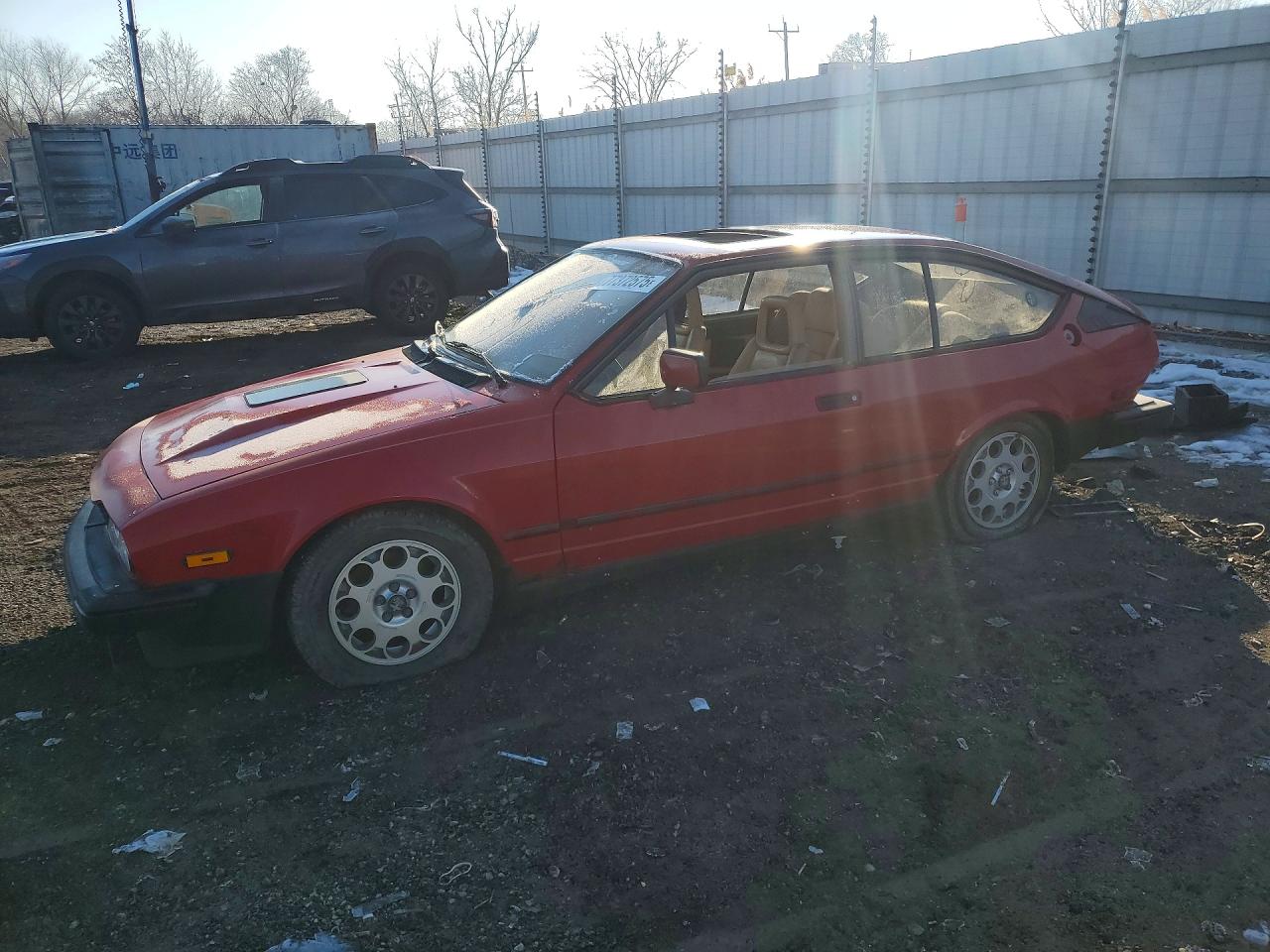 1985 Alfa Romeo GTV, VIN ZARAA6693F1006734 — Normal wear