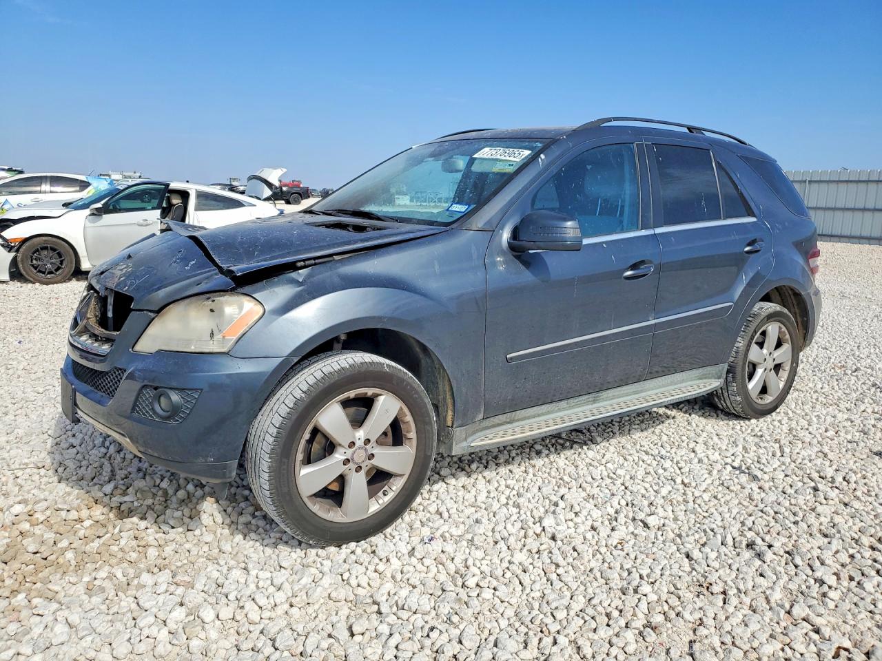 2011 Mercedes-Benz M 350, VIN 4JGBB5GB7BA690345 — Engine fire