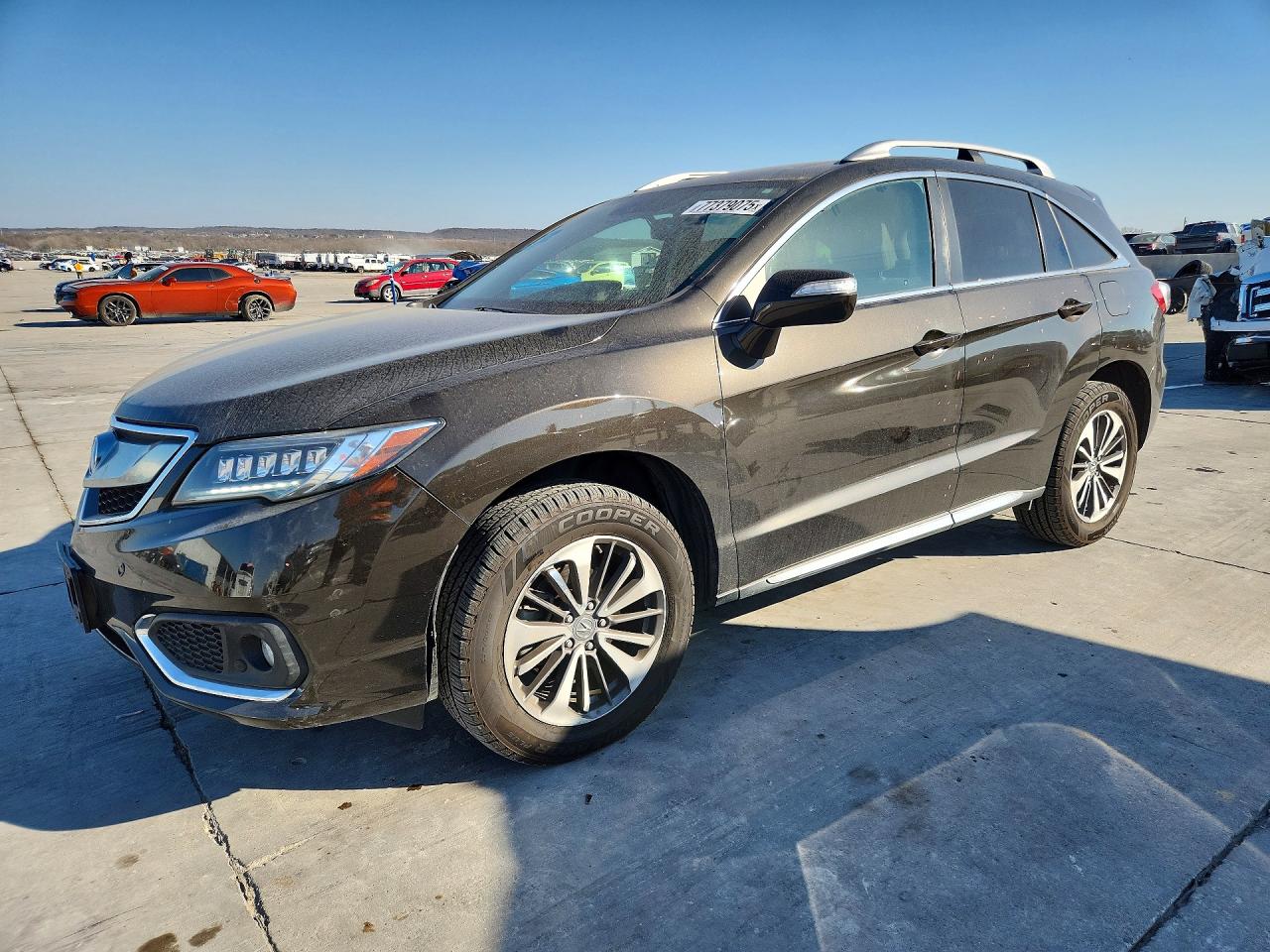 2017 Acura RDX Advance, VIN 5J8TB4H77HL007720 — Rear end