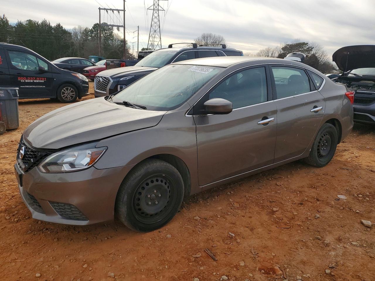 2016 Nissan Sentra SR, VIN 3N1AB7AP6GL640104 — Ранее повреждён