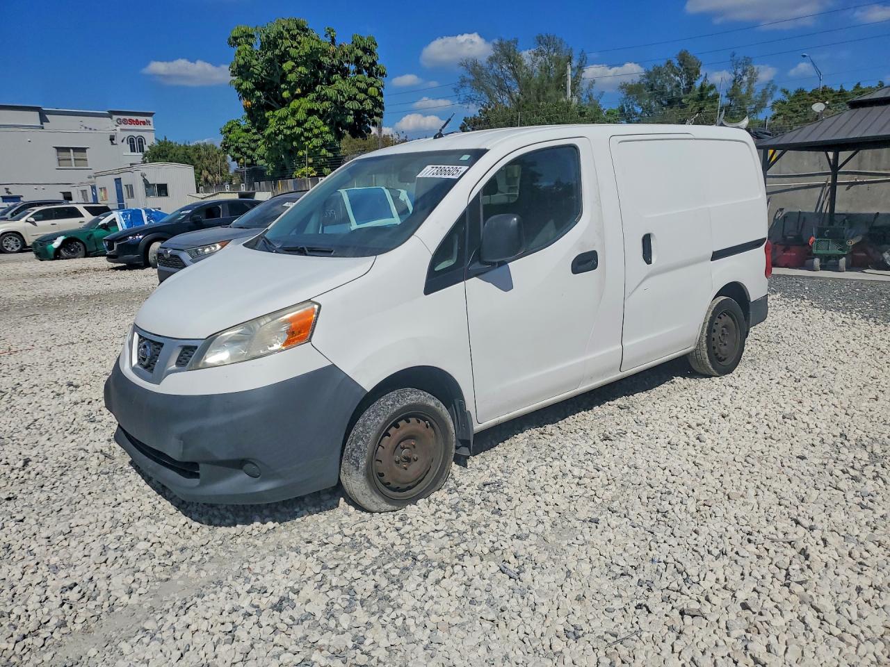 2016 Nissan NV200 S, VIN 3N6CM0KN9GK698411 — Rear end