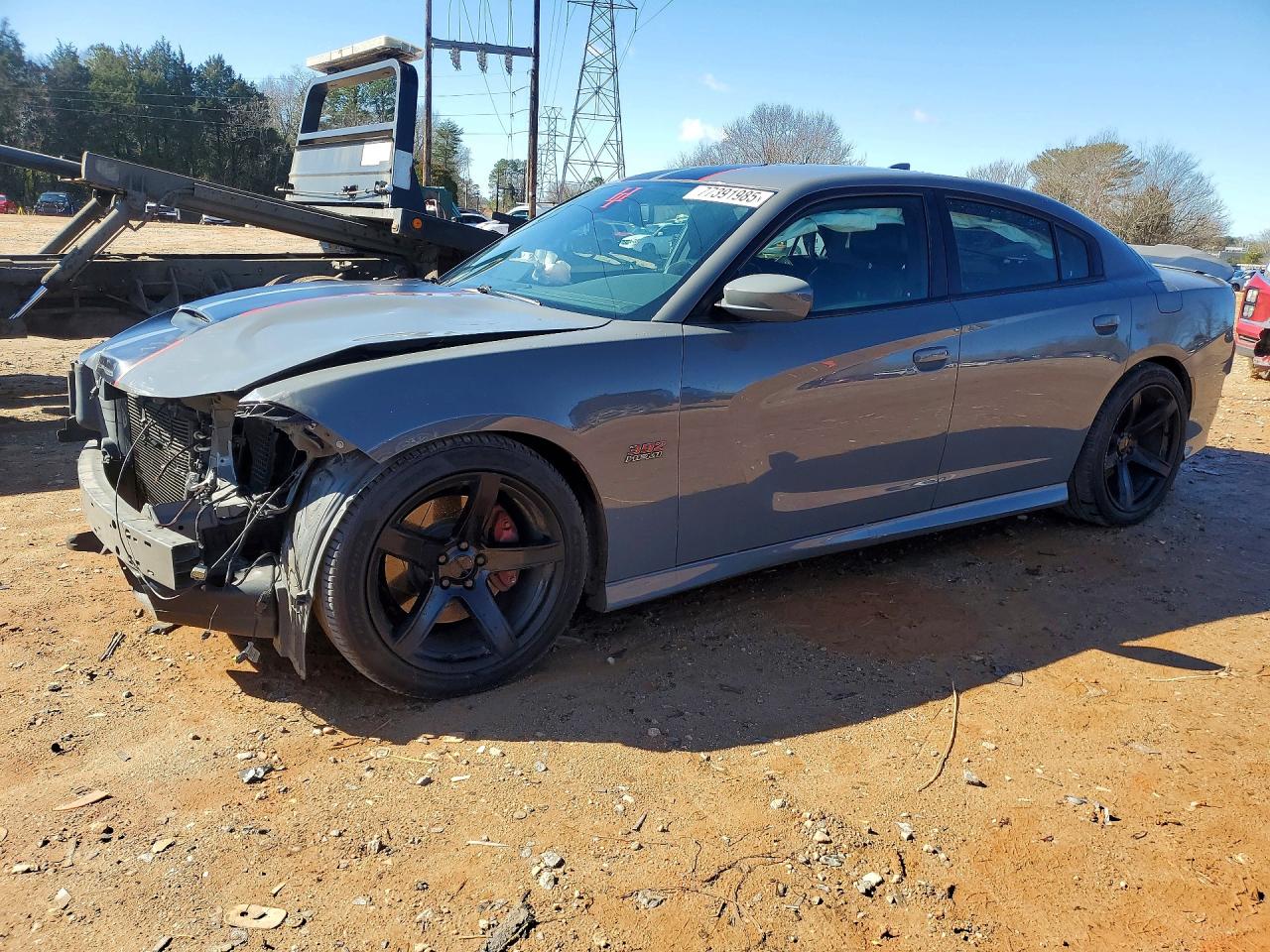 2018 Dodge Charger R/T Scat Pack, VIN 2C3CDXGJ3JH113211 — Front end