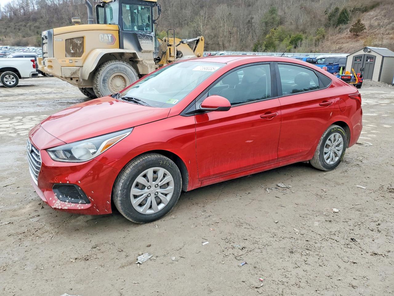 2022 Hyundai Accent SE, VIN 3KPC24A64NE162178 — Front end