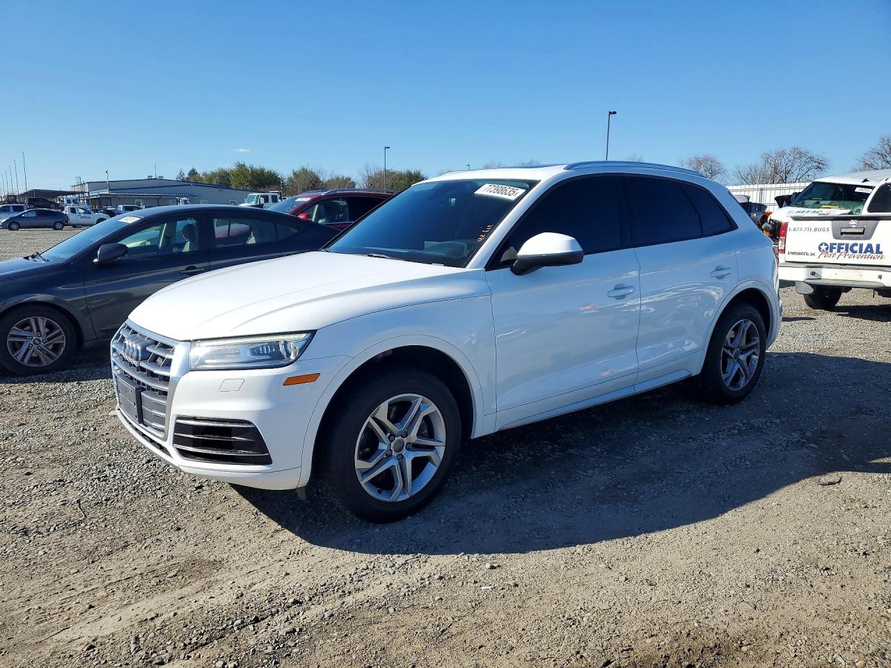 2018 Audi Q5 Premium, VIN WA1ANAFY1J2012764 — Water / flood