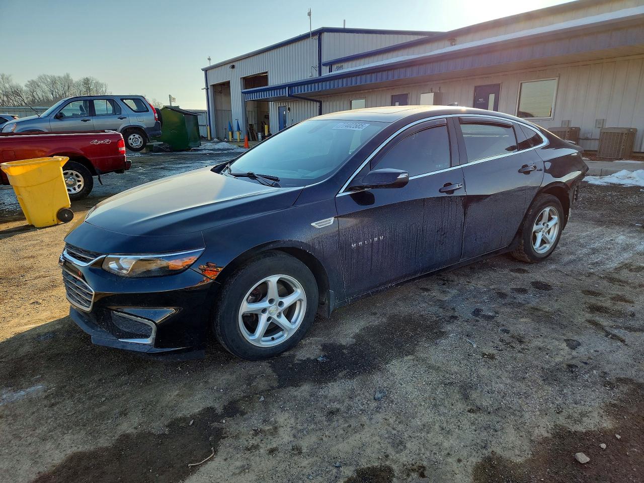 2017 Chevrolet Malibu LT, VIN 1G1ZE5ST9HF288826 — Rear end