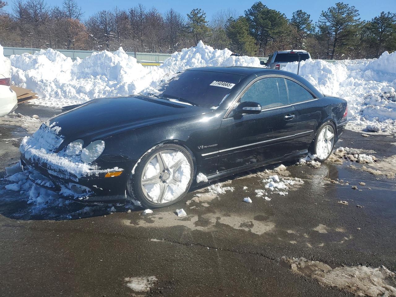 2003 Mercedes-Benz CL AMG, VIN WDBPJ74J43A038058 — Front end