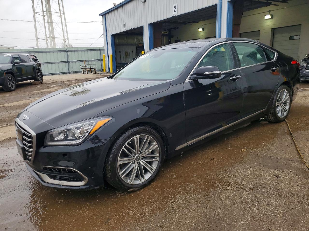2019 Genesis G80 3.8L, VIN KMTFN4JE2KU313108 — Vandalism