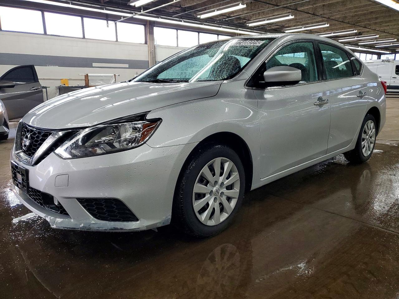 2019 Nissan Sentra S, VIN 3N1AB7APXKY310414 — Auction photo 1 of 12