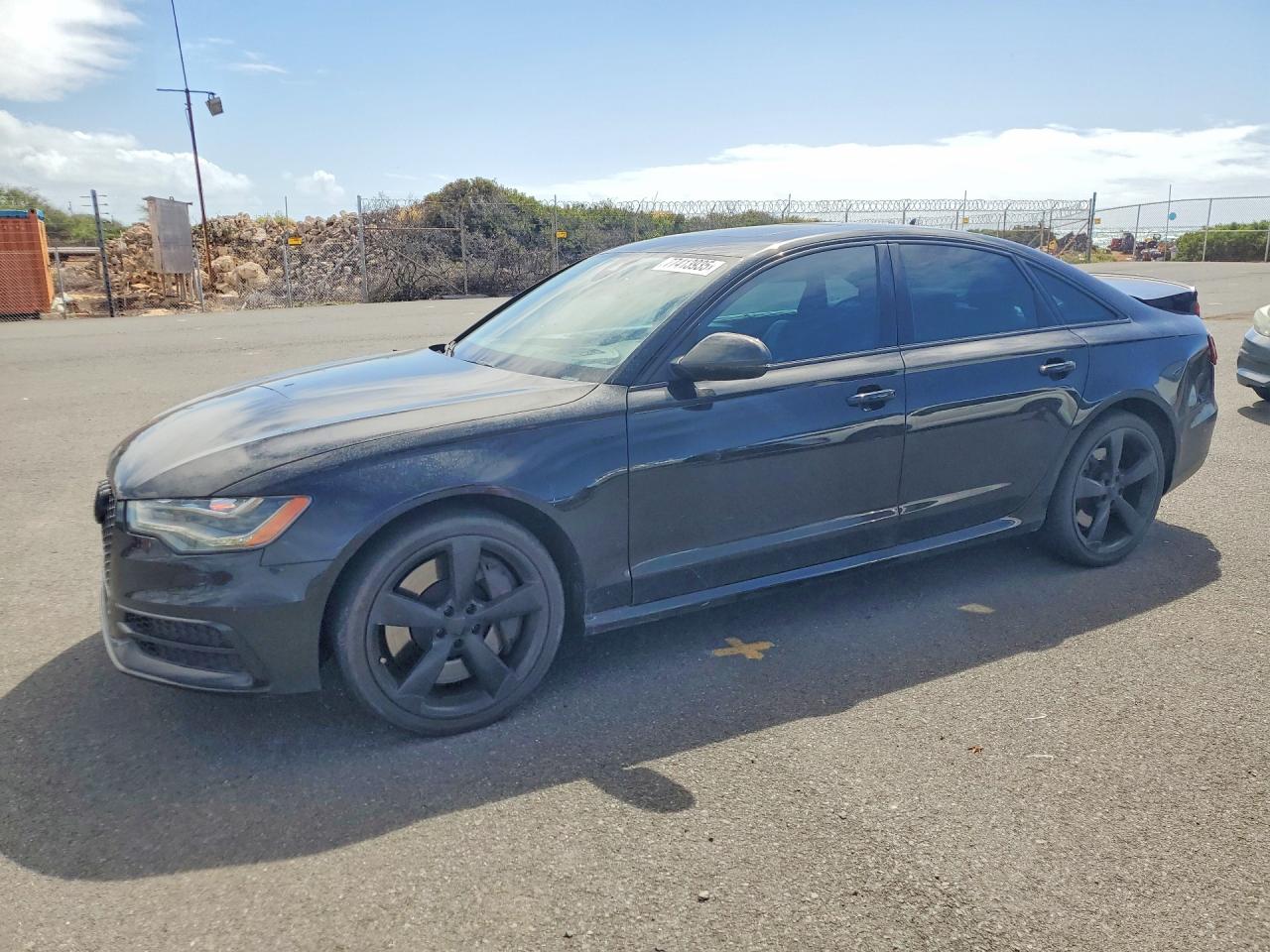 2015 Audi S6, VIN WAUF2AFC2FN002451 — Зад