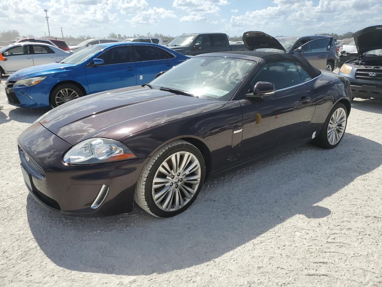 2011 Jaguar XK, VIN SAJWA4GB5BLB40556 — Water / flood