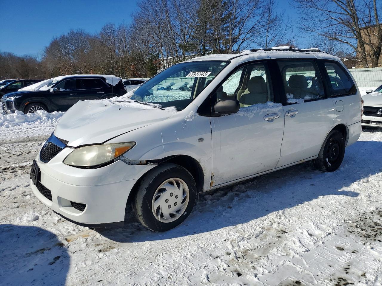 2006 Mazda MPV LX, VIN JM3LW28A960564525 — Front end