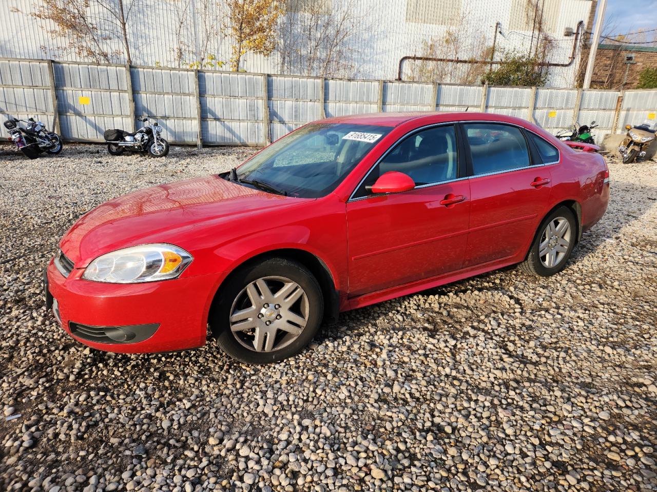 2011 Chevrolet Impala LT Retail, VIN 2G1WB5EKXB1184858 — Vandalism