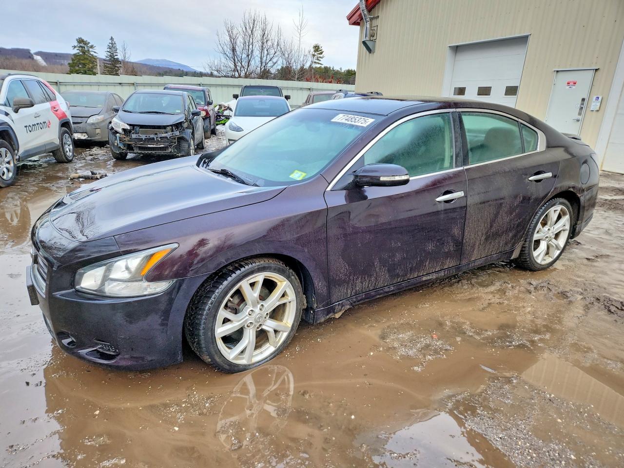 2012 Nissan Maxima S, VIN 1N4AA5AP2CC830045 — Зад