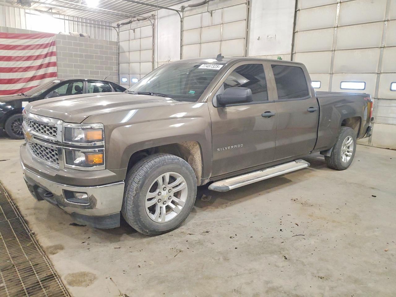 2014 Chevrolet Silverado 1500 LT, VIN 3GCUKREC3EG216737 — Stripped