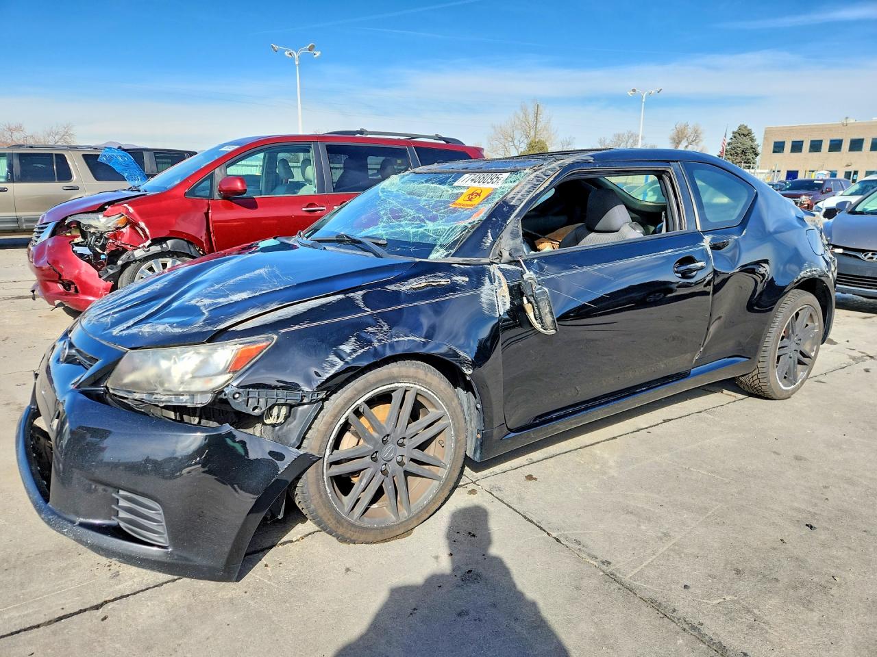 2013 Scion tC Release Series 8.0, VIN JTKJF5C73D3064961 — Rollover