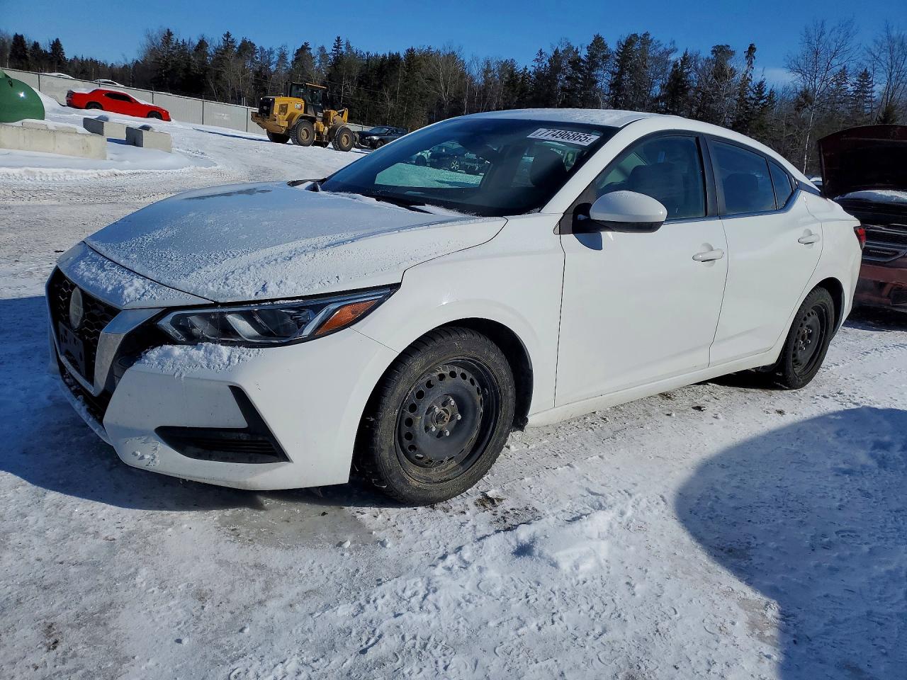 2020 Nissan Sentra S, VIN 3N1AB8BV5LY227719 — Frame damage