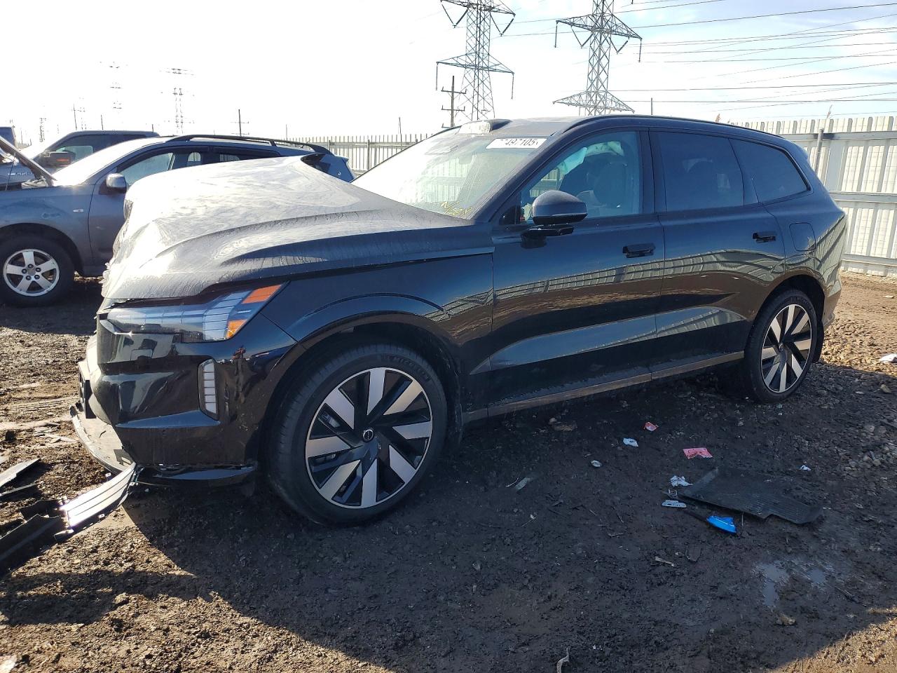 2025 Volvo Ex90, VIN 7JDEV3KL3SG013116 — Front end
