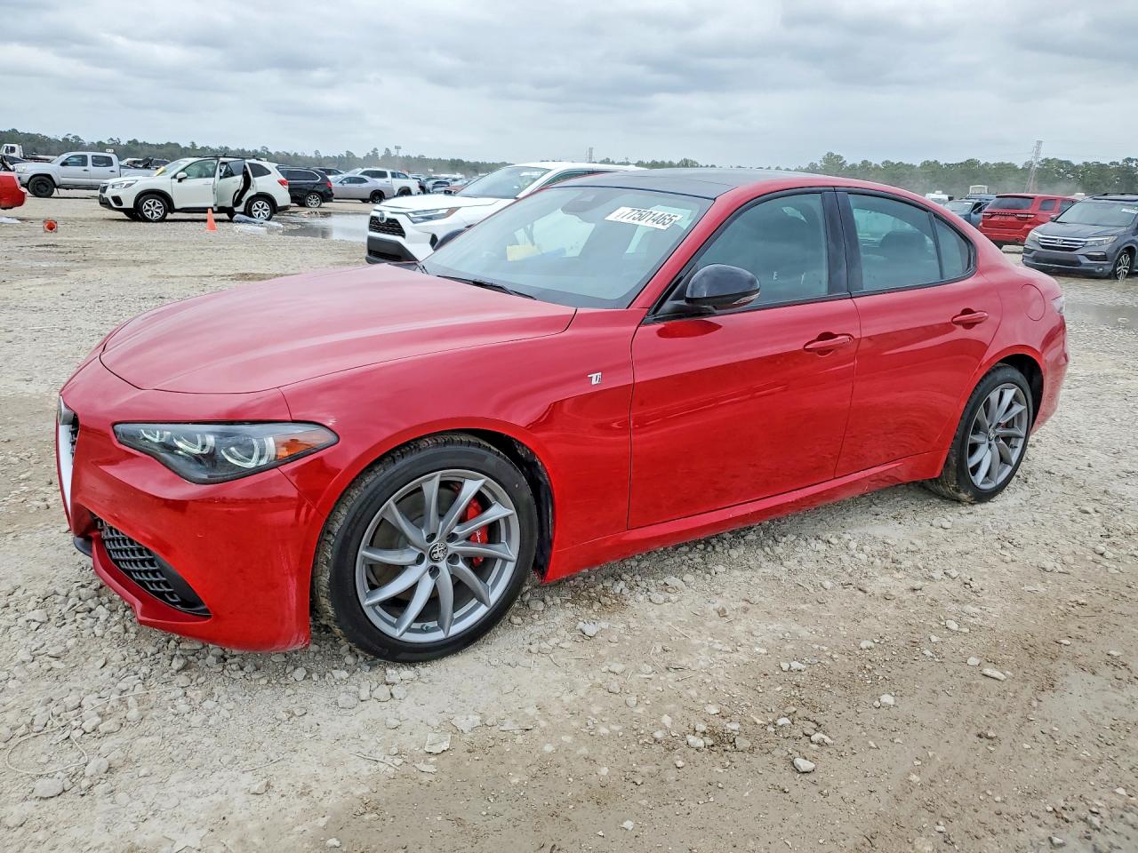 2024 Alfa Romeo Giulia Ti, VIN ZARFAMBN9R7684662 — Вода / потоп