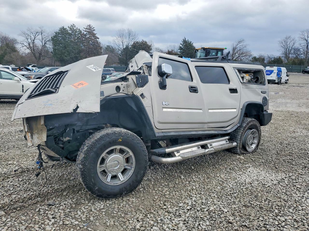 2003 Hummer H2, VIN 5GRGN23U73H146121 — Rollover