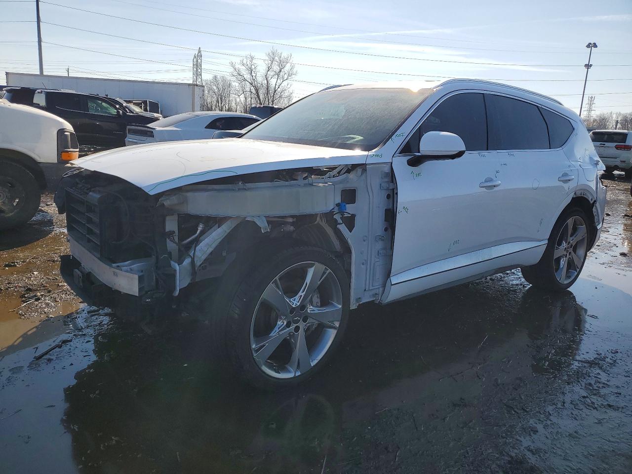 2023 Genesis GV80, VIN KMUHBDSB4PU140586 — Front end