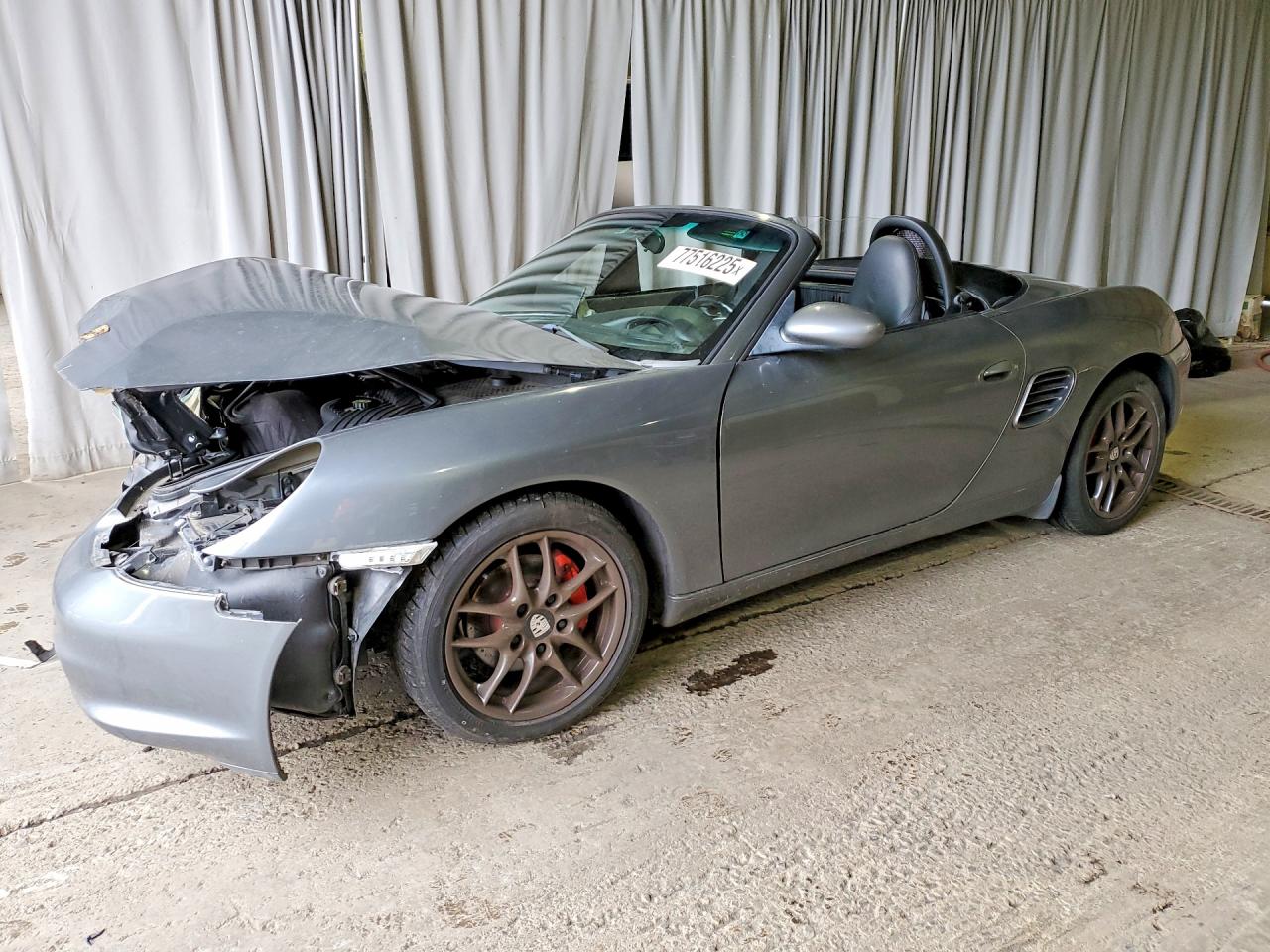 2003 Porsche Boxster, VIN WP0CA29813U622764 — Front end