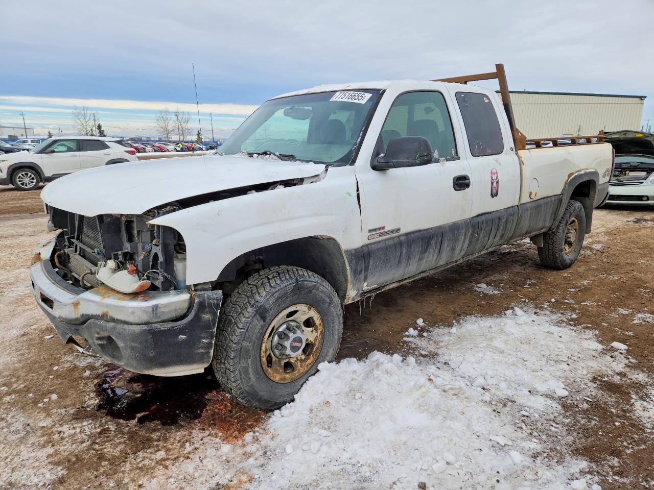 2006 GMC Sierra 3500, VIN 1GTHK39246E114503 — Vandalism
