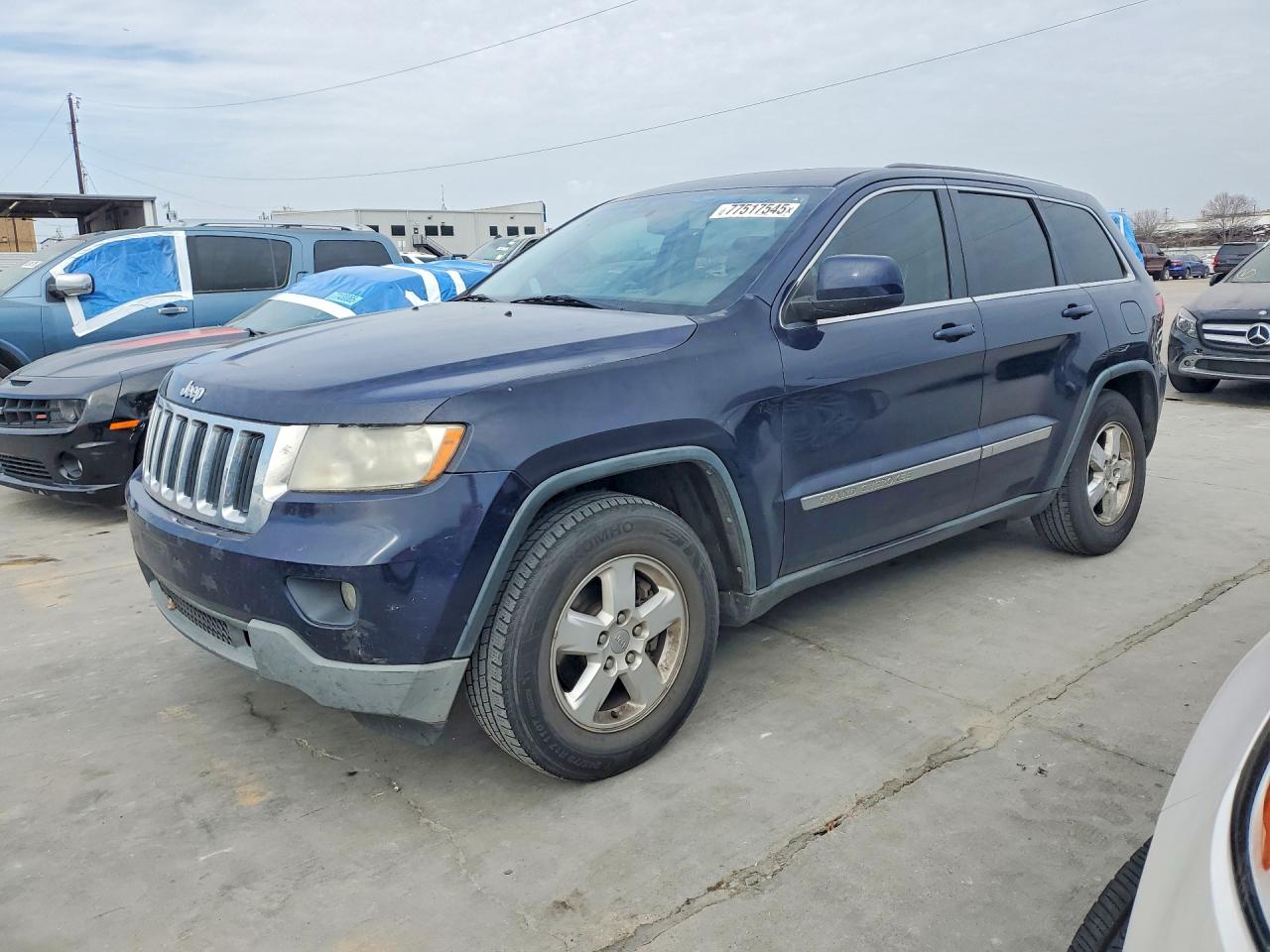 2012 Jeep Grand Cherokee Laredo, VIN 1C4RJEAG8CC320599 — Frame damage