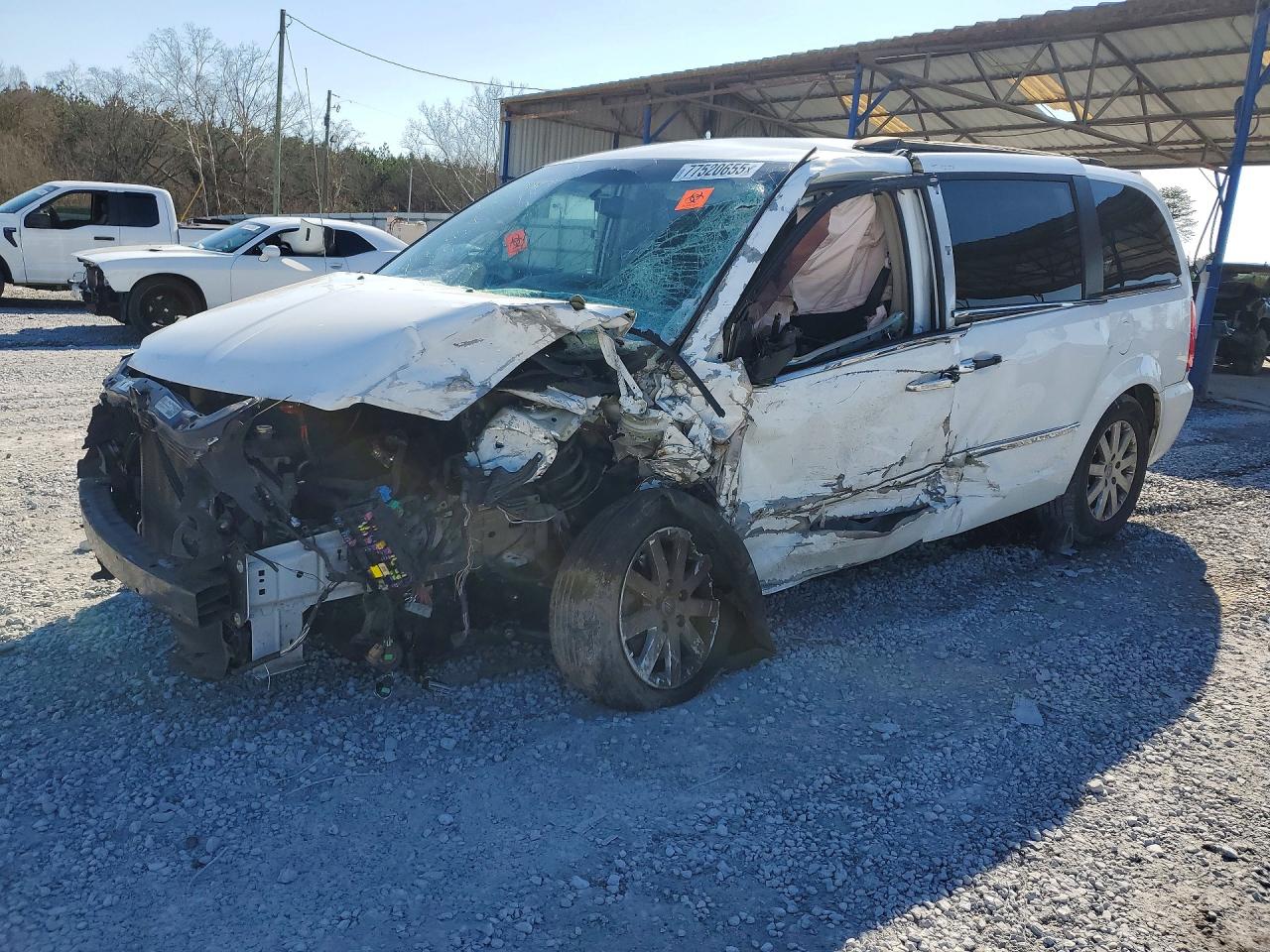 2016 Chrysler Town & Country Touring, VIN 2C4RC1BG6GR112140 — Rollover