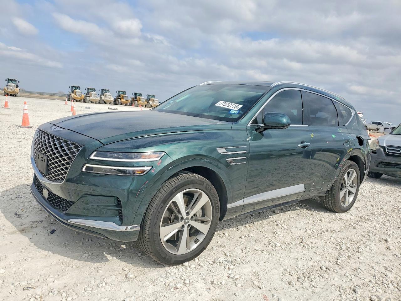 2023 Genesis GV80, VIN KMUHCESC0PU147062 — Rear end