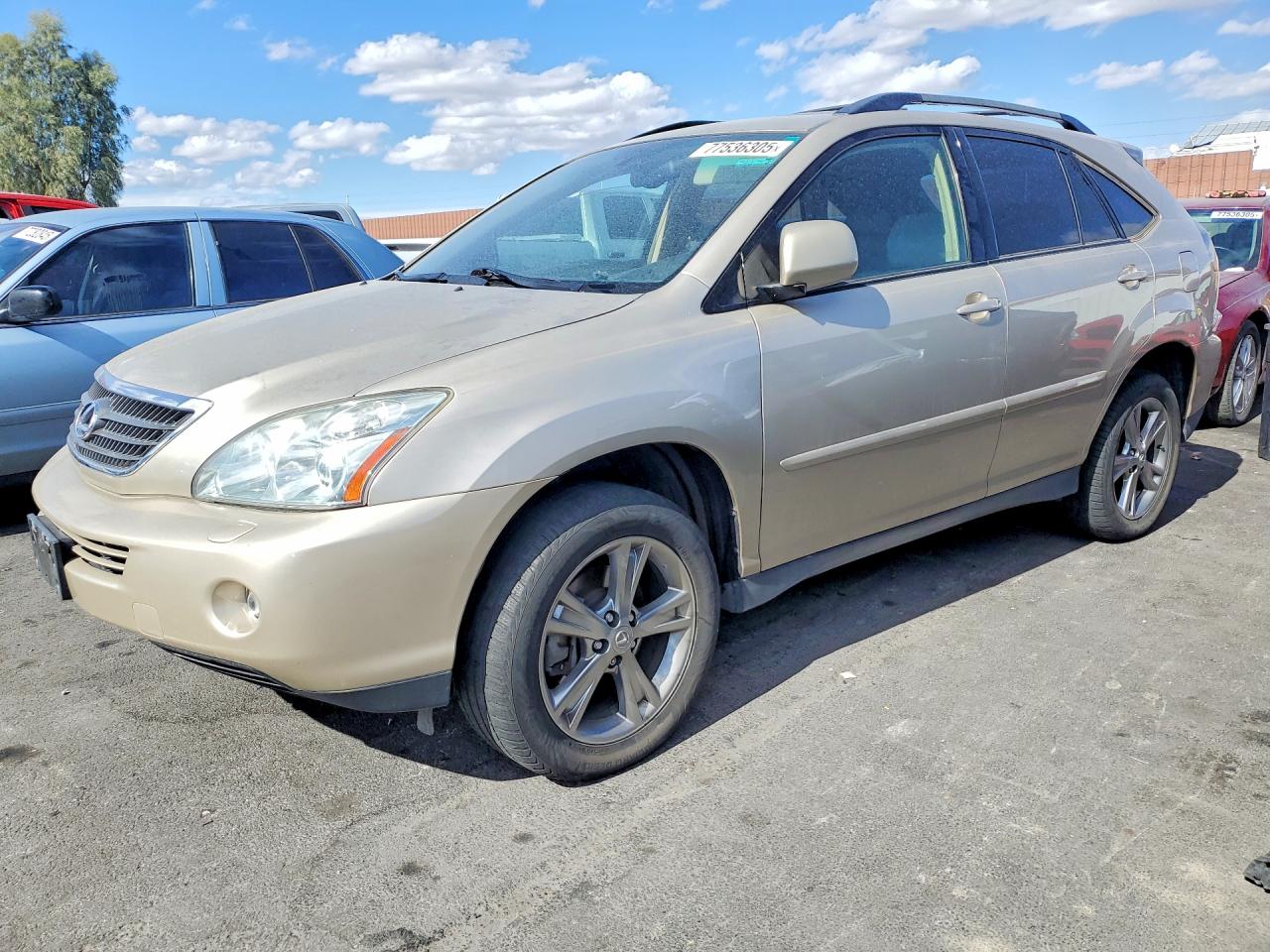 2006 Lexus RX 400h, VIN JTJHW31U060016838 — Vandalism