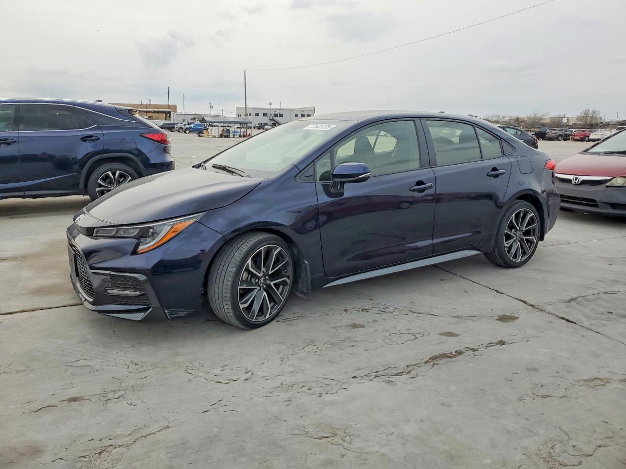 2021 Toyota Corolla SE, VIN JTDS4MCE5MJ070573 — Auction photo