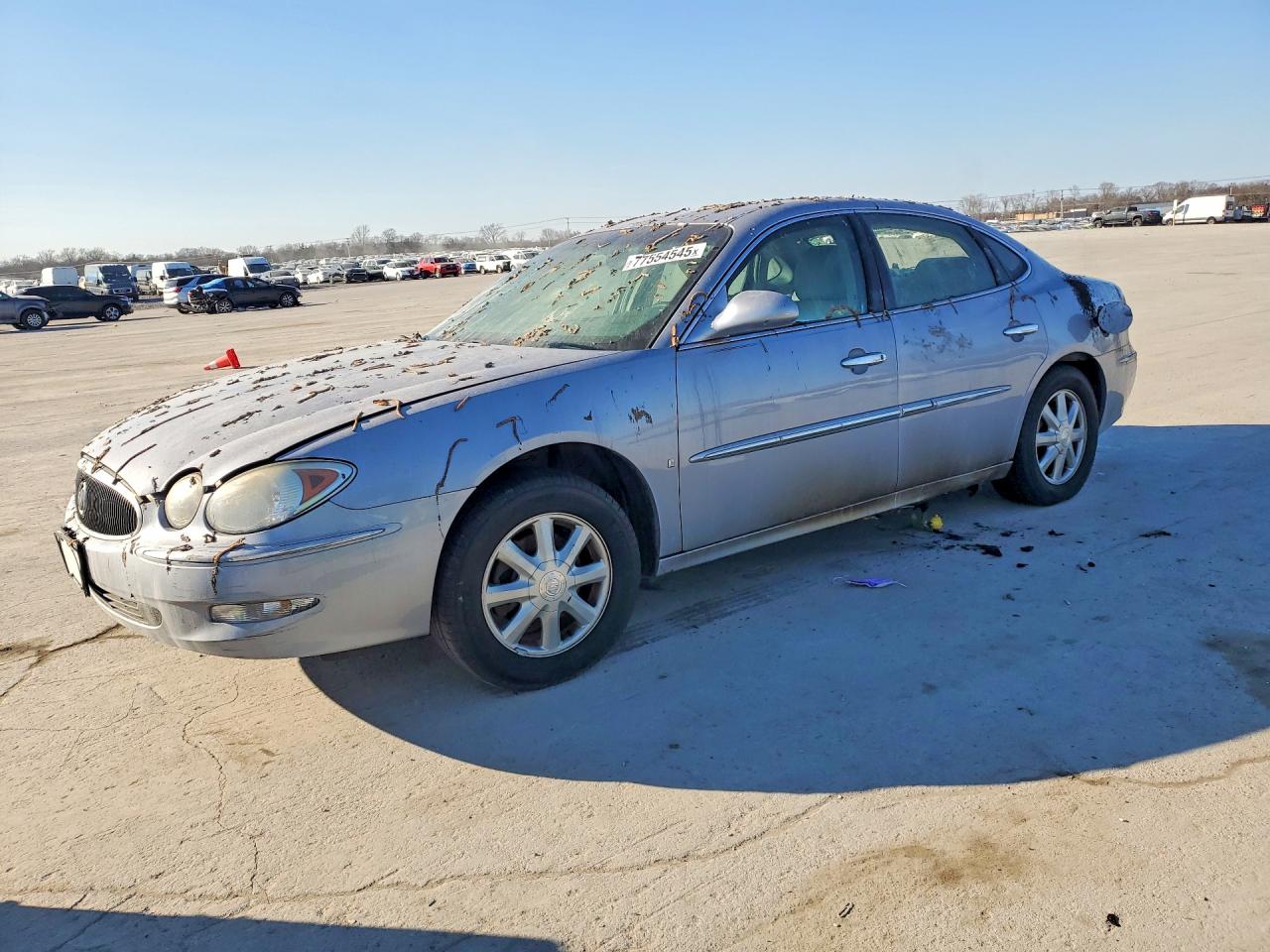 2006 Buick LaCrosse CXL, VIN 2G4WD582461272657 — Interior fire