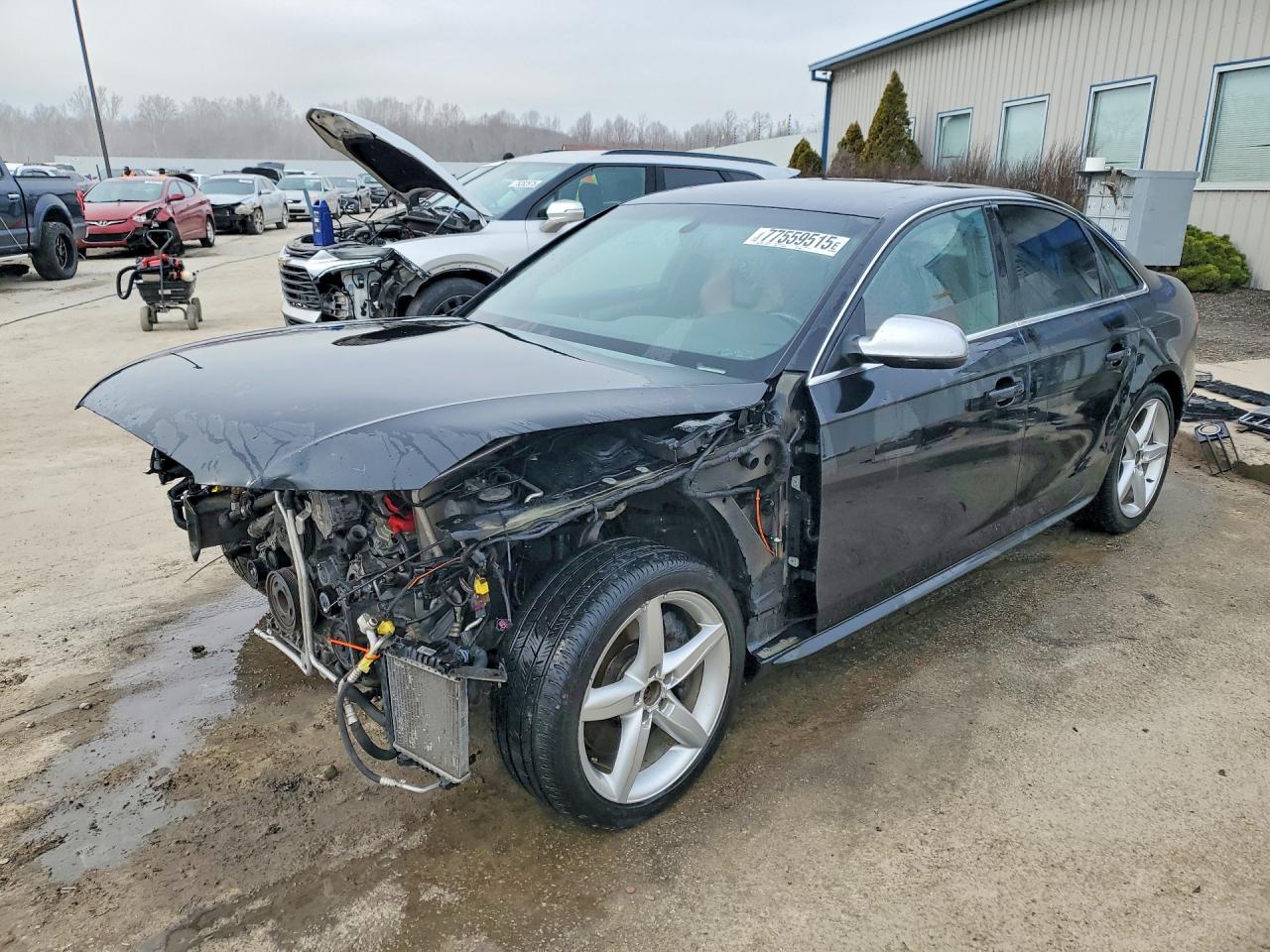 2012 Audi S4 Prestige, VIN WAUKGAFLXCA050928 — Перед