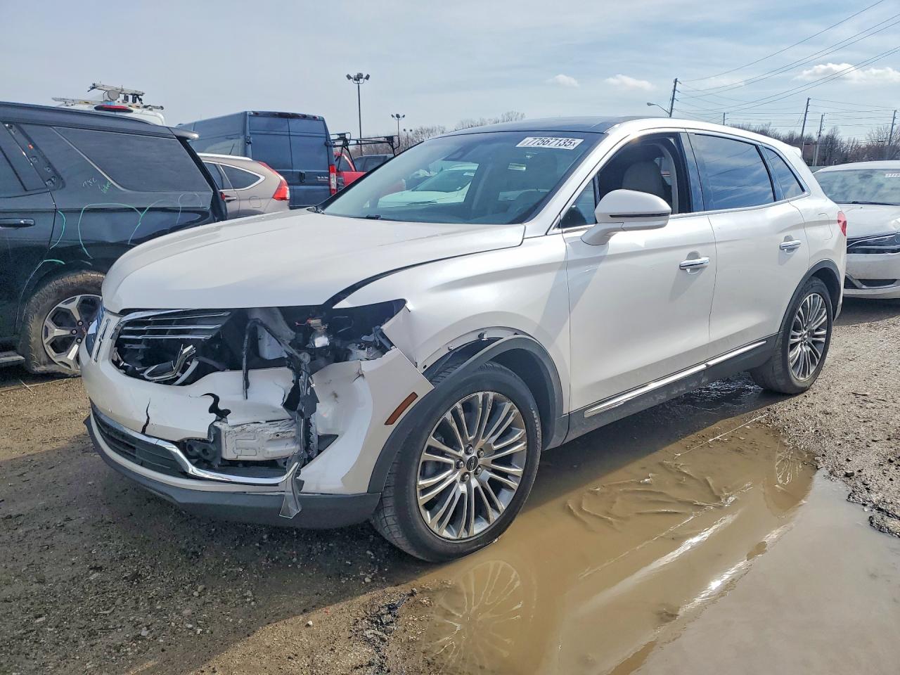 2018 Lincoln MKX Reserve, VIN 2LMPJ8LR1JBL20433 — Frame damage