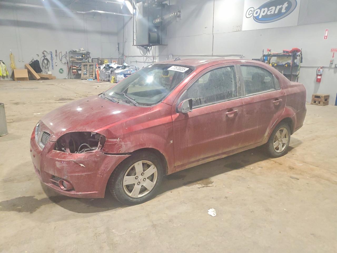 2009 Pontiac G3 SE, VIN 3G2TX55EX9L127403 — Front end