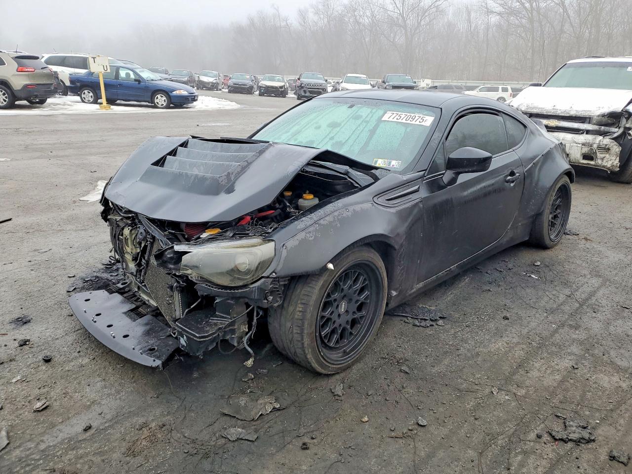 2014 Subaru BRZ Limited, VIN JF1ZCAC11E9602147 — Front end