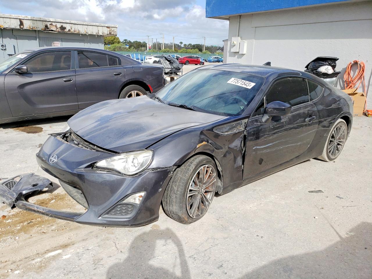 2016 Scion FR-S, VIN JF1ZNAA17G8707989 — Front end