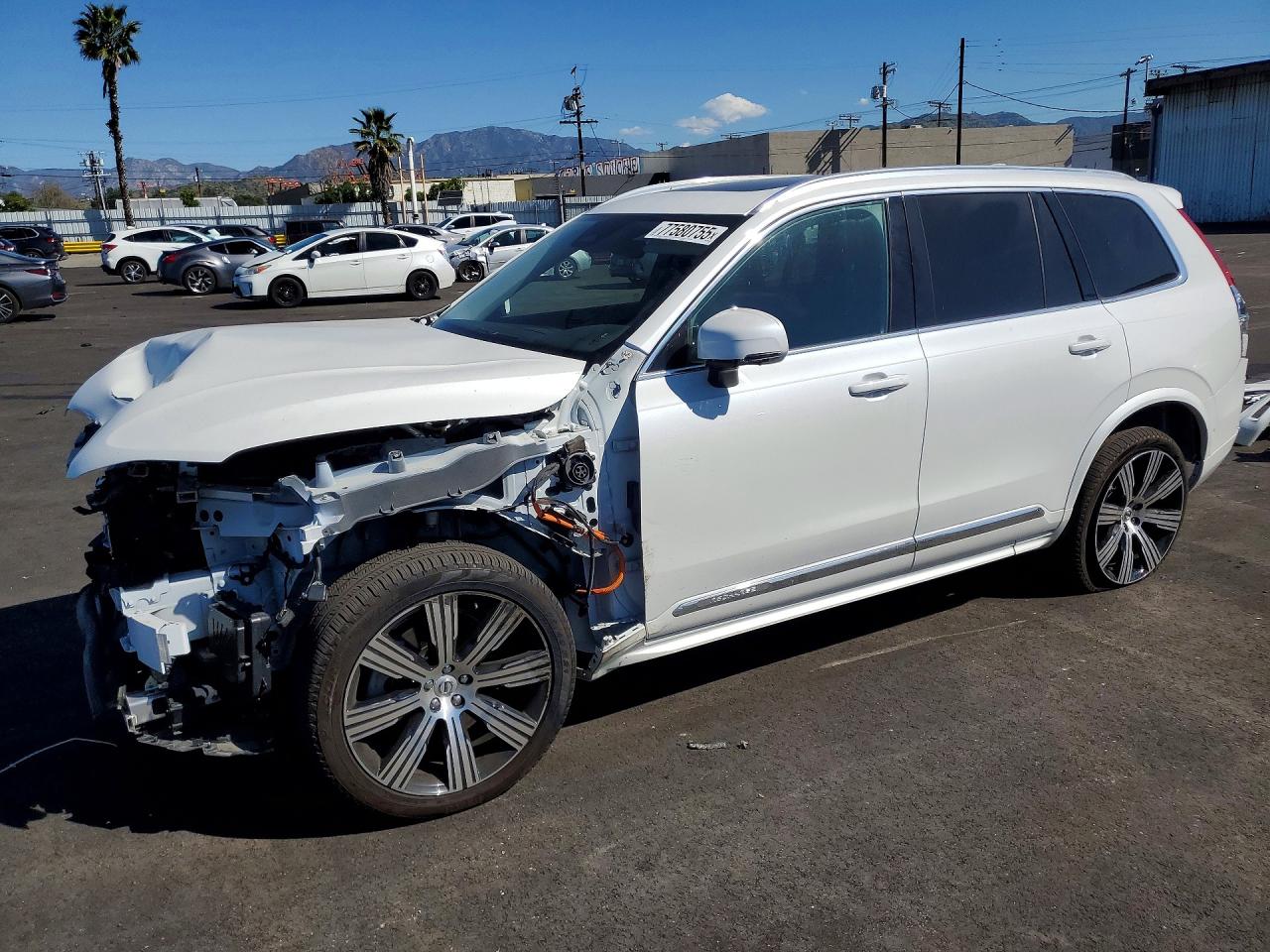 2024 Volvo XC90 Plus Bright Theme, VIN YV4H60CE0R1226777 — Auction photo