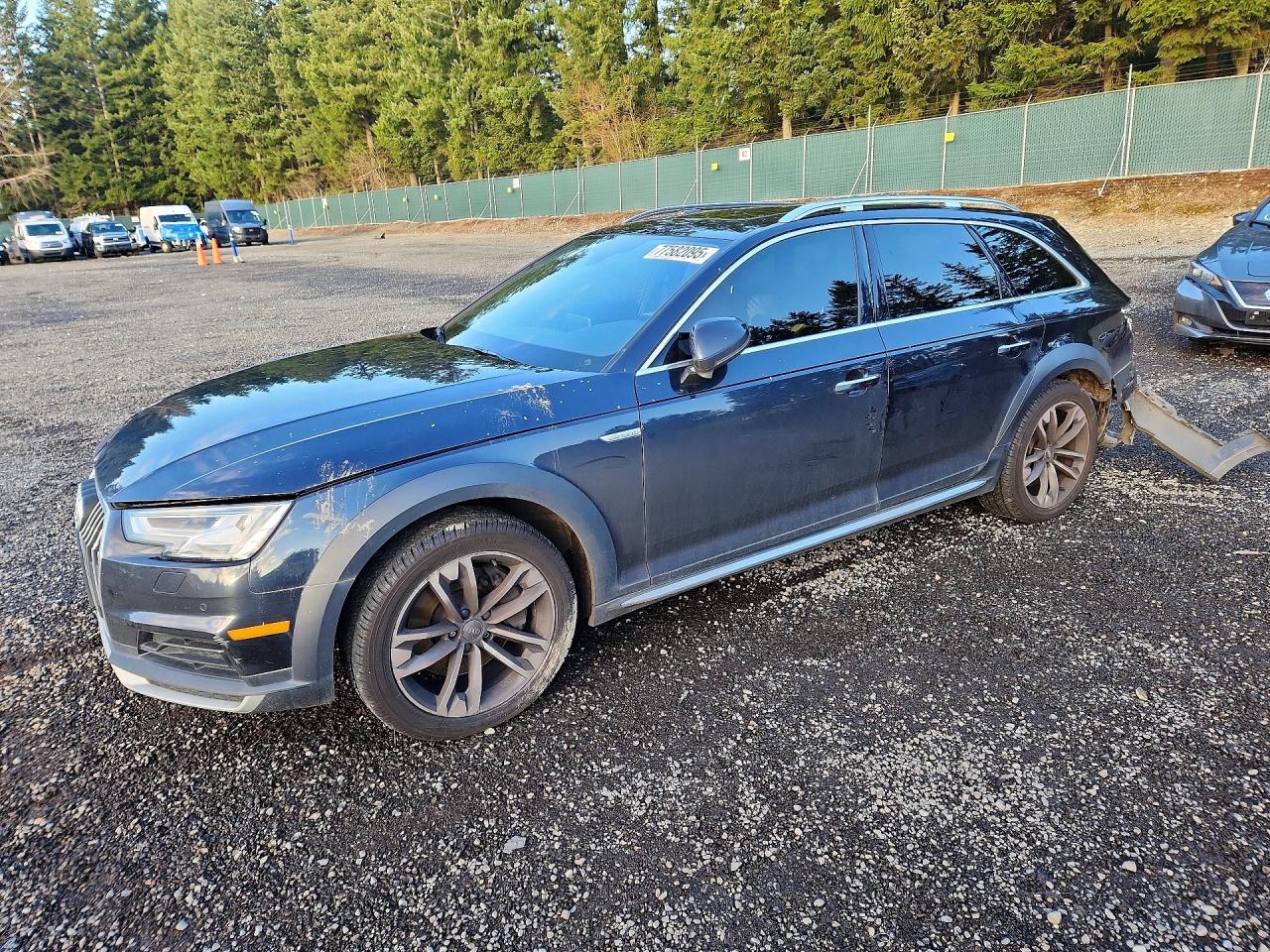 2017 Audi allroad A4 Premium Plus, VIN WA18NAF43HA038262 — Rear end