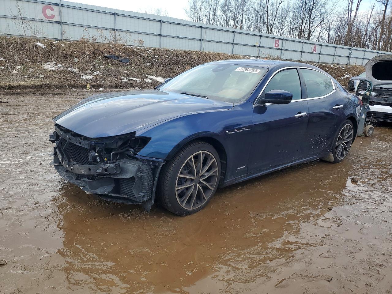 2019 Maserati Ghibli S Q4 GranSport, VIN ZAM57YTS8K1321998 — Front end