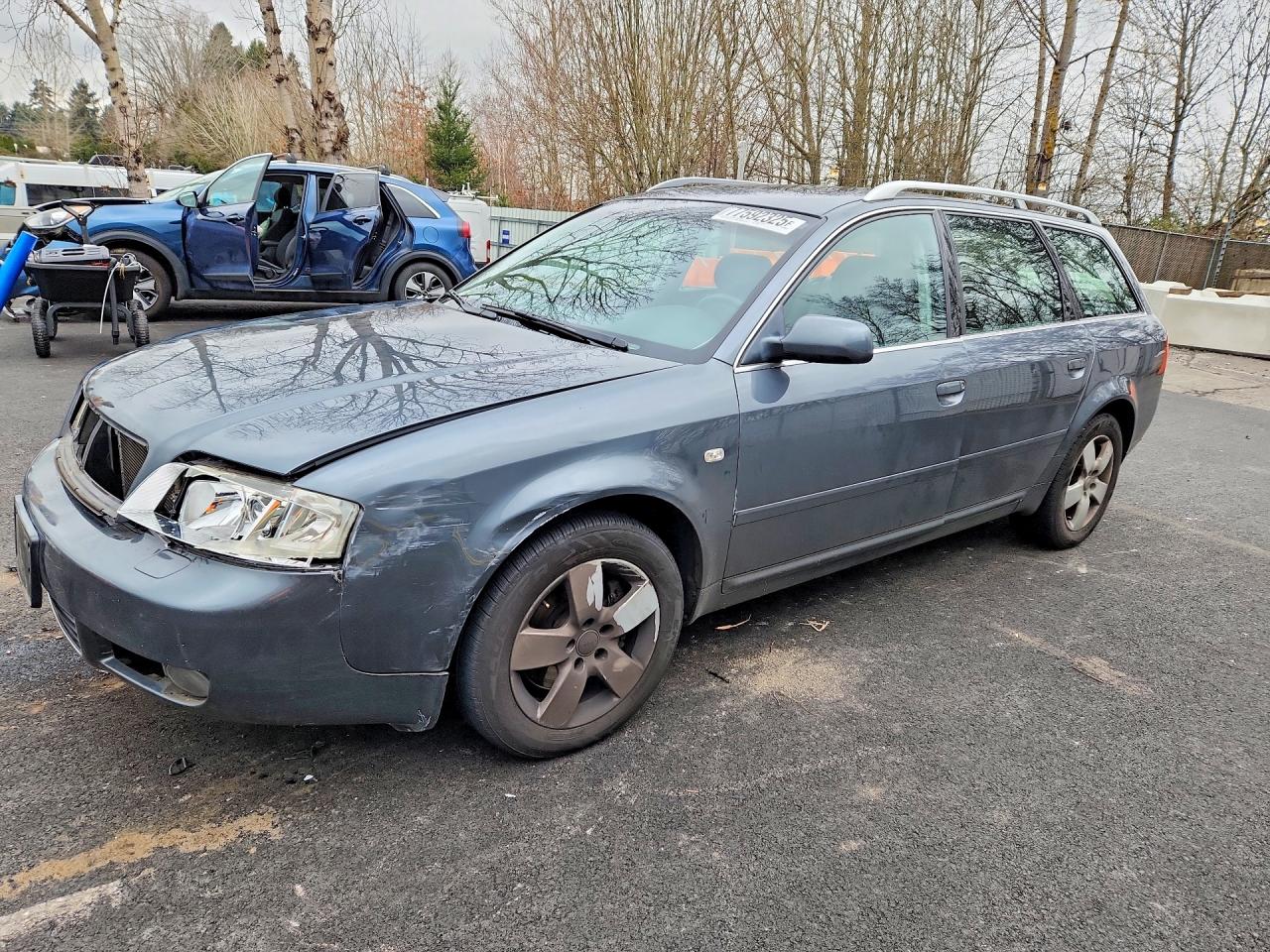 2004 Audi A6 3.0L, VIN WAUVT64B34N087765 — Front end