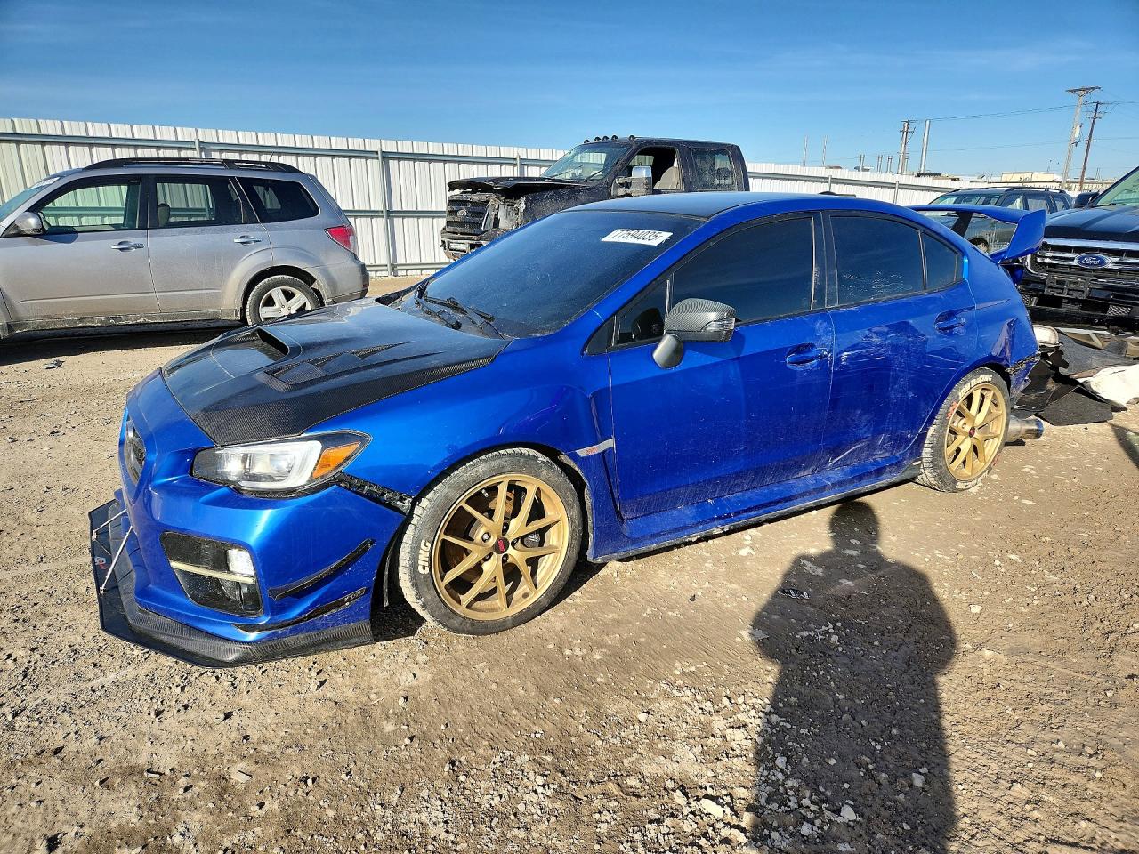 2015 Subaru WRX STI Launch, VIN JF1VA2W65F9802208 — Rear end