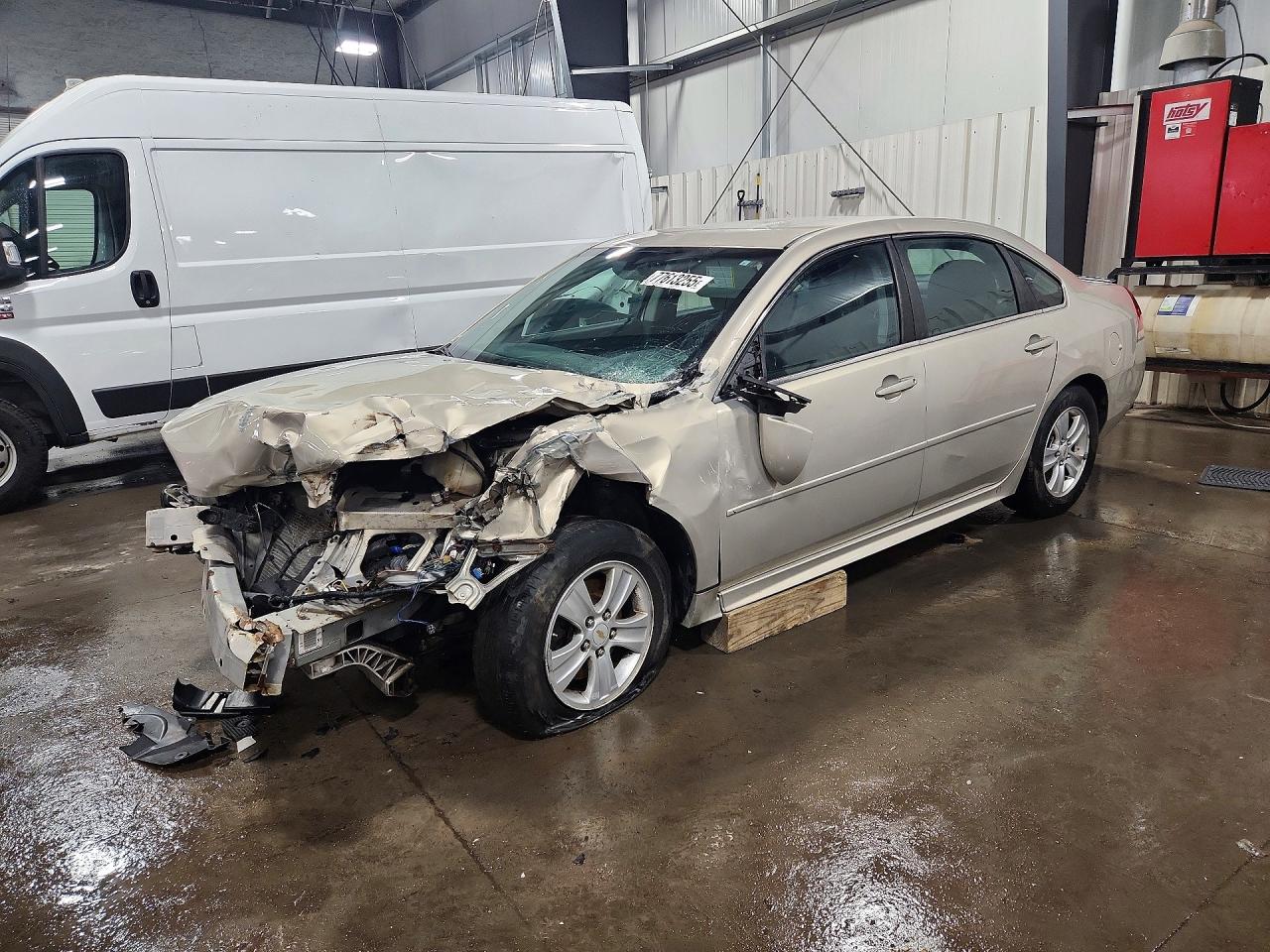 2012 Chevrolet Impala LS Fleet, VIN 2G1WF5E31C1299671 — Front end