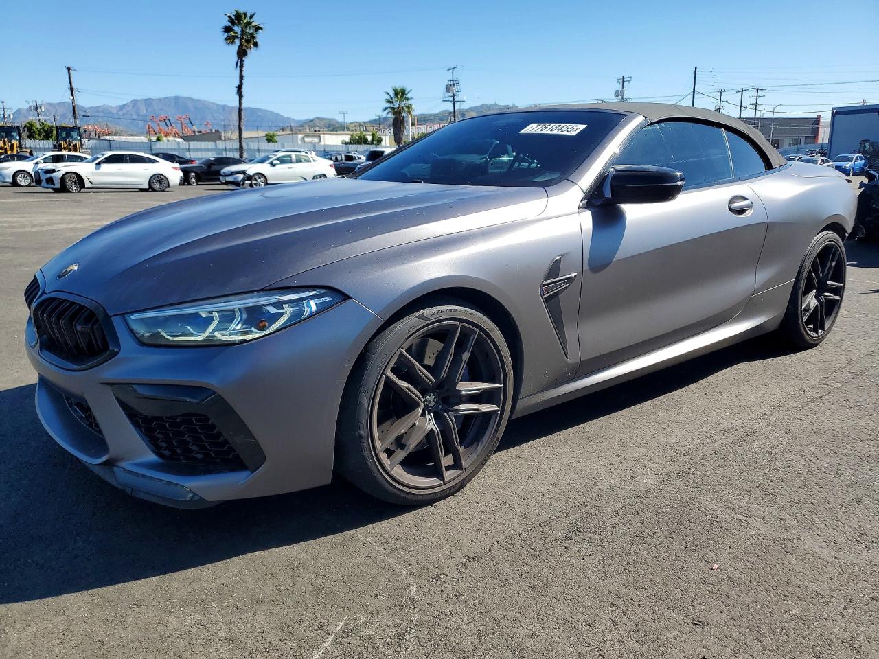 2020 BMW M8, VIN WBSDZ0C04LCD57635 — Rear end