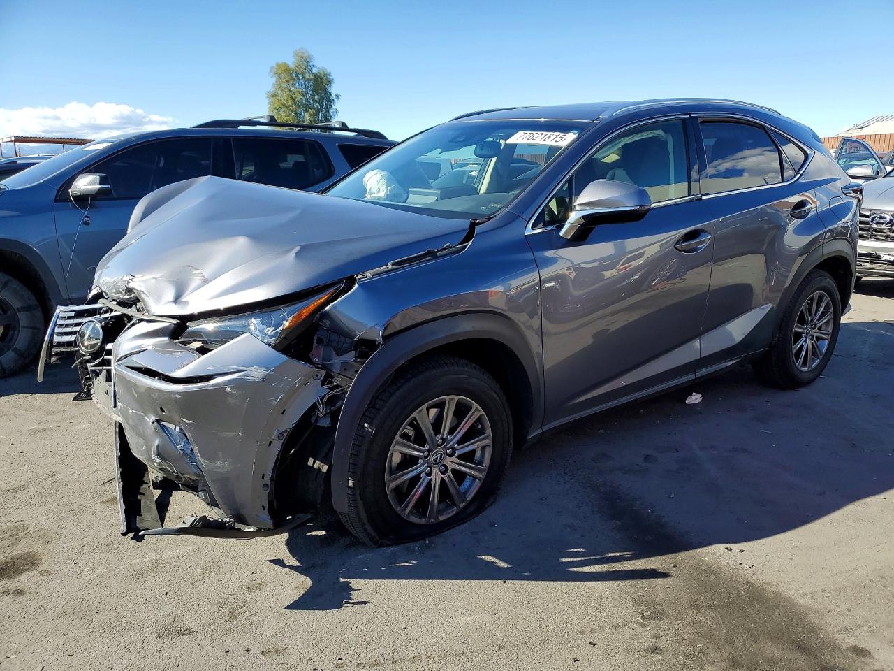 2018 Lexus NX 300 F Sport, VIN JTJBARBZ4J2176672 — Front end