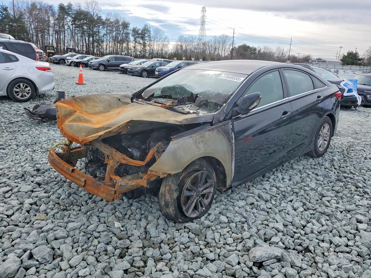 2014 Hyundai Sonata GLS, VIN 5NPEB4AC1EH942021 — Burn